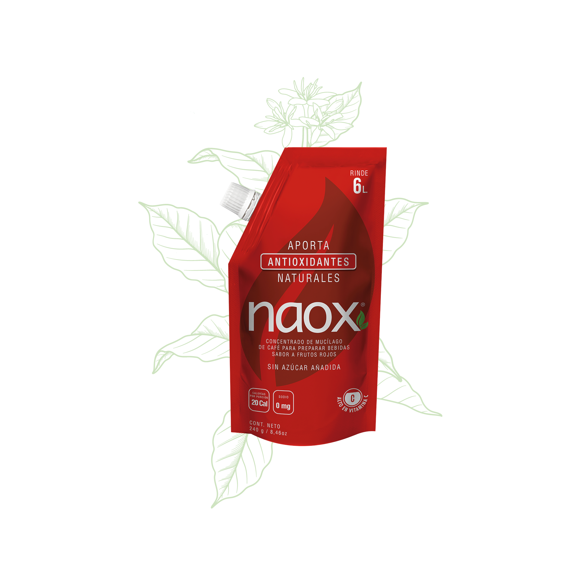Naox Doy pack Sabor Frutos Rojos 240 gr